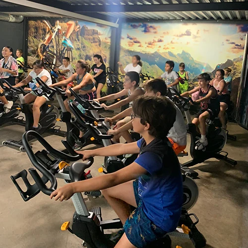 Ciclo Indoor en gimnasio Global