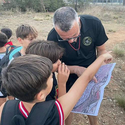 Geocaching en campus de verano Global