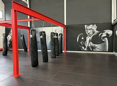 Studio boxing en gimnasio Global